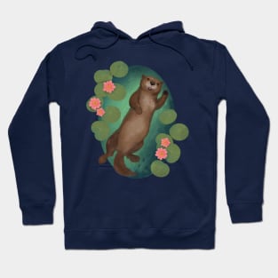 Swimming Otter Hoodie